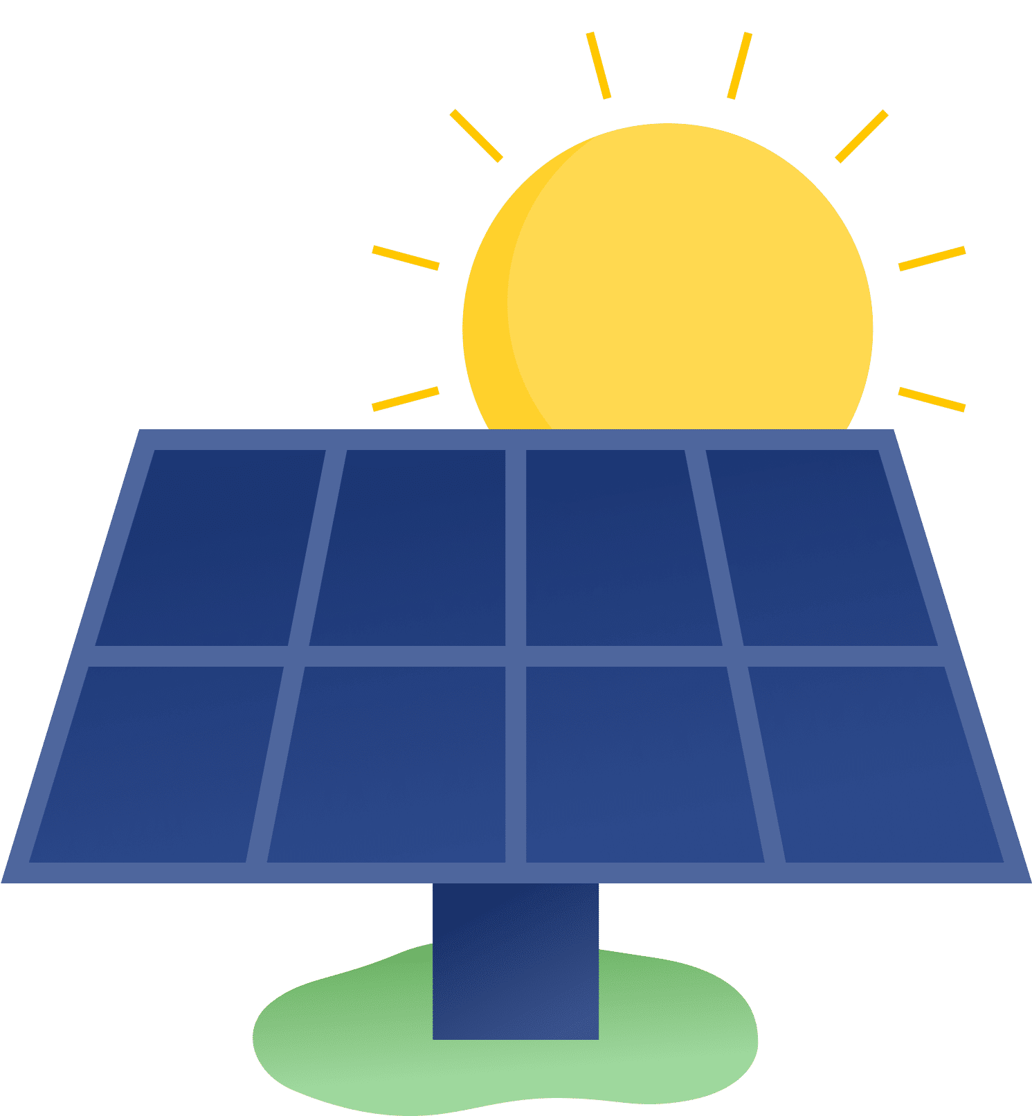Solceller på mark